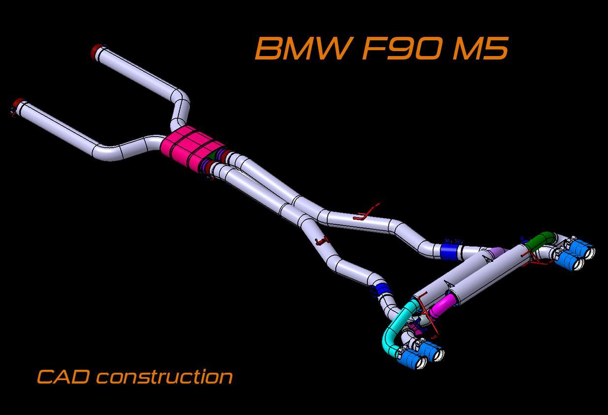 GP-DEEPTONE Exhaust System - M5 F90 / M5 LCI
