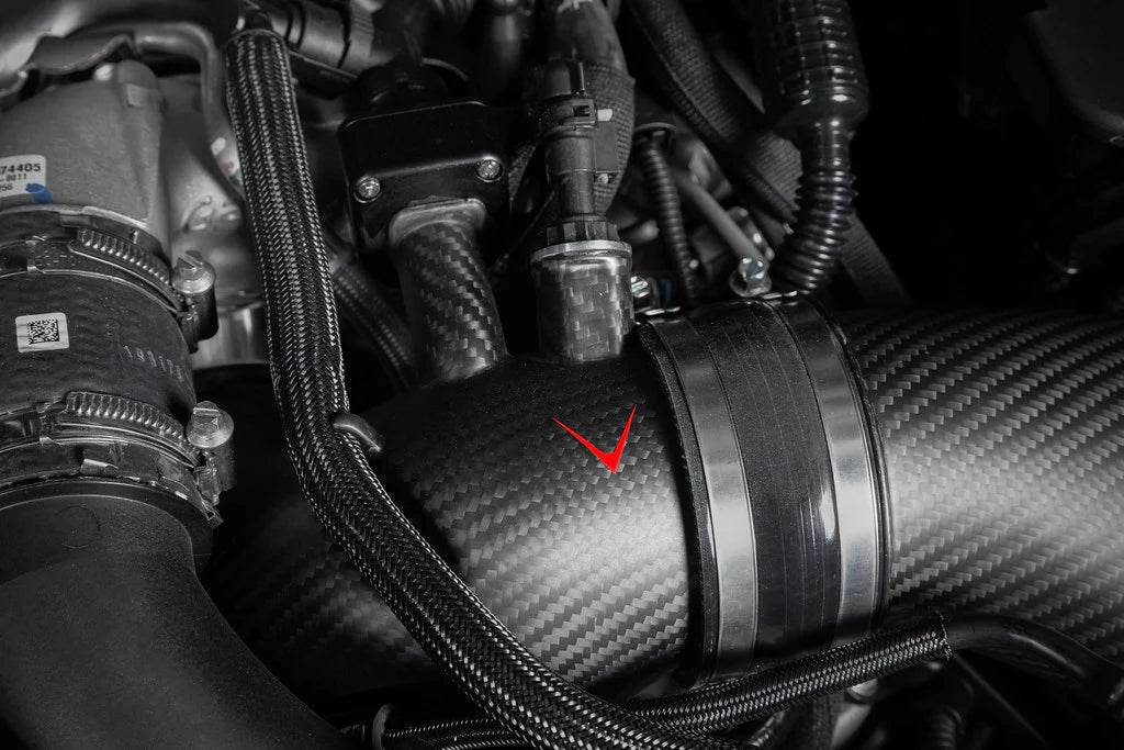 Eventuri G90 / G99 M5 (S68) Carbon Turbo Inlet Set
