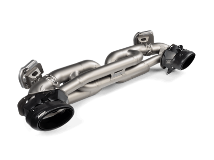 Akrapovic Porsche 911 Turbo/Turbo S (992) Slip-On Race Line (Titanium)