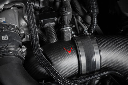 Eventuri G90 / G99 M5 (S68) Carbon Turbo Inlet Set